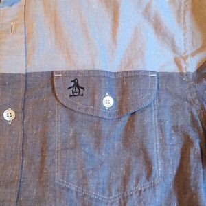 Penguin colorblock men’s shirt